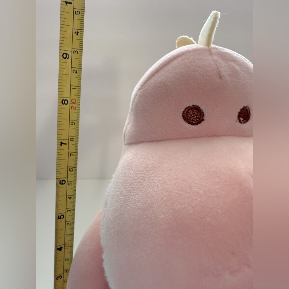 10” Mini Family Valentine Series Heart Sitting Dinosaur Plush Toy - Picture 6 of 12